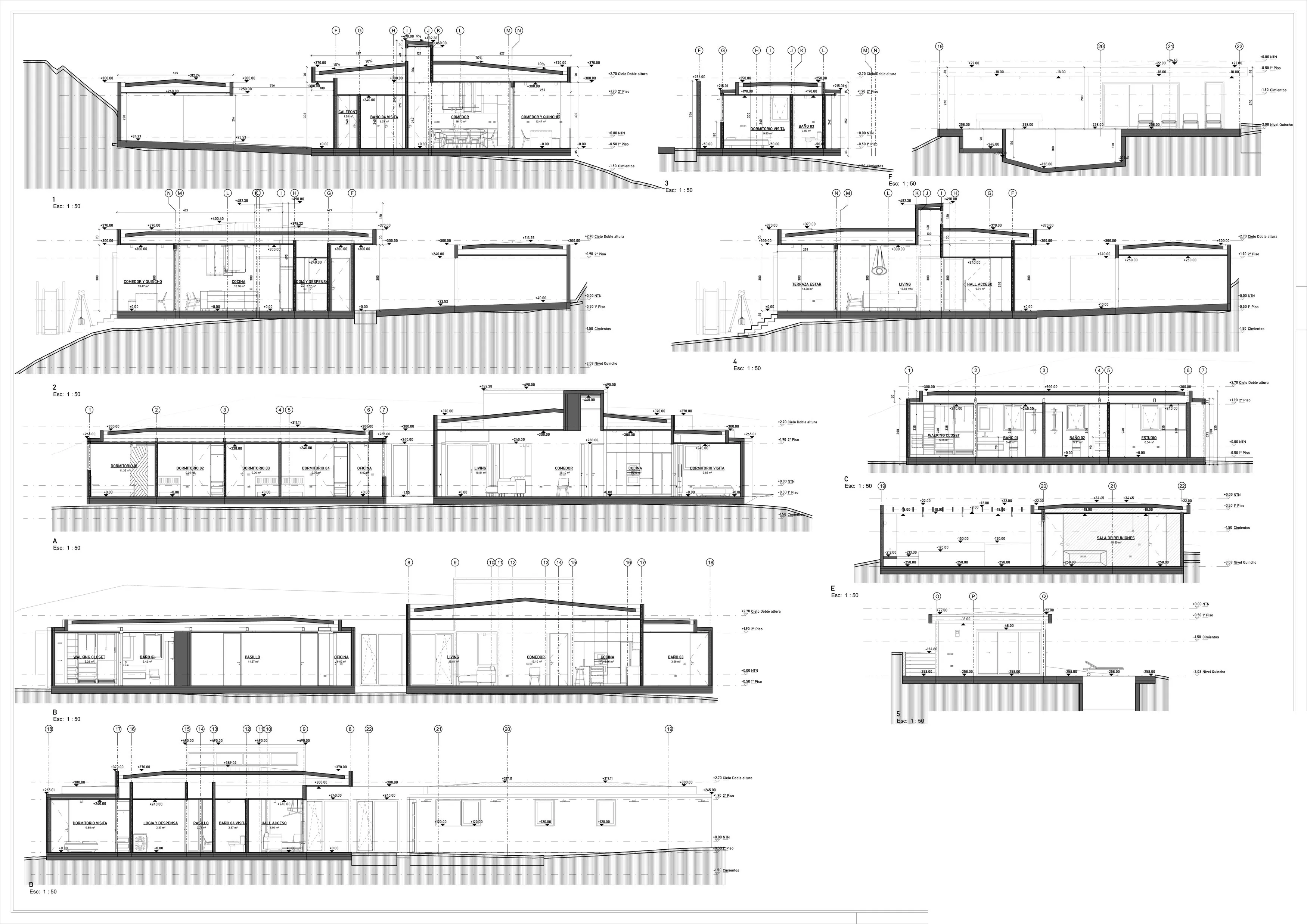 Casa Pocochay — Planimetría 3