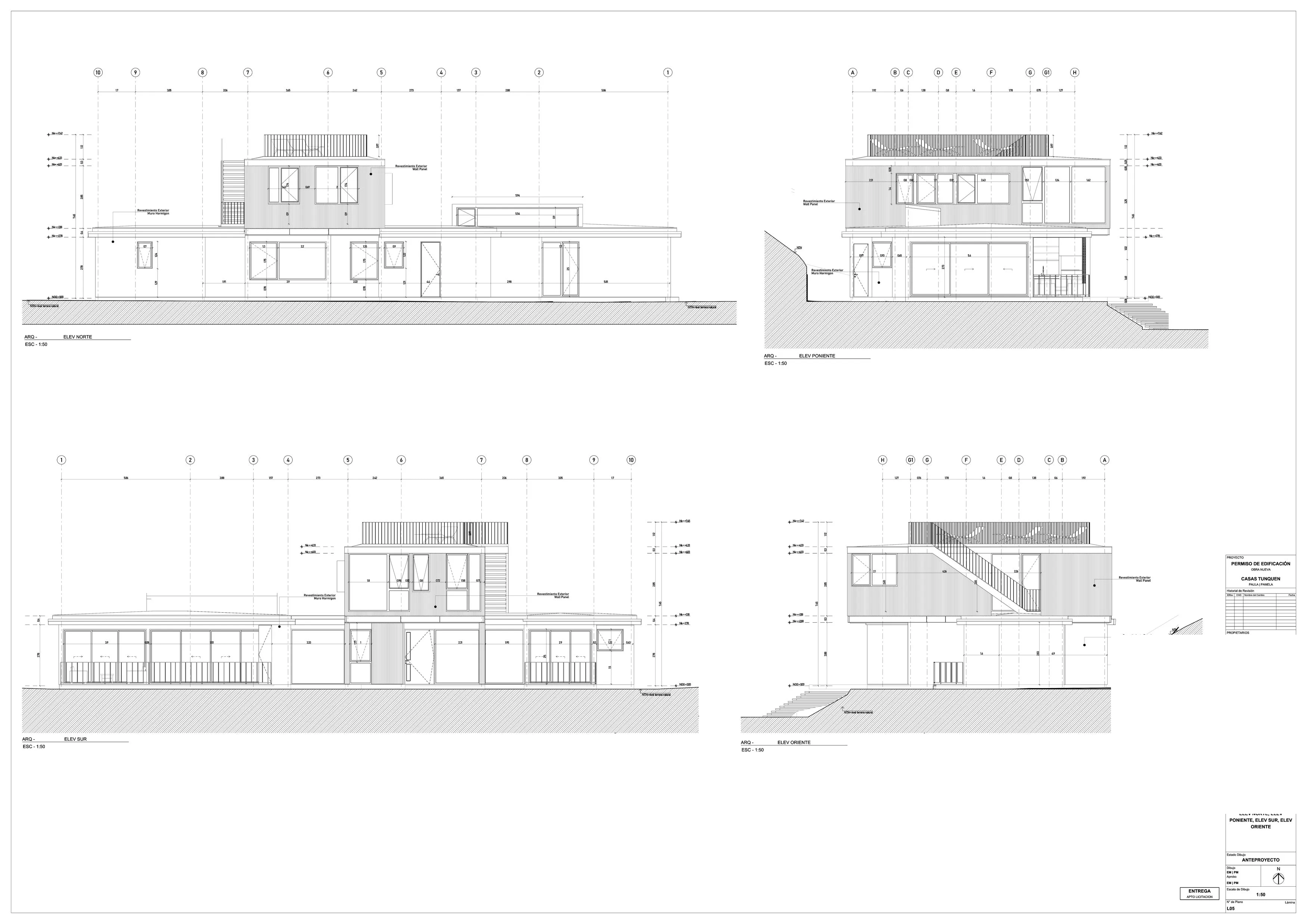 Casas Tunquén — Planimetría 3