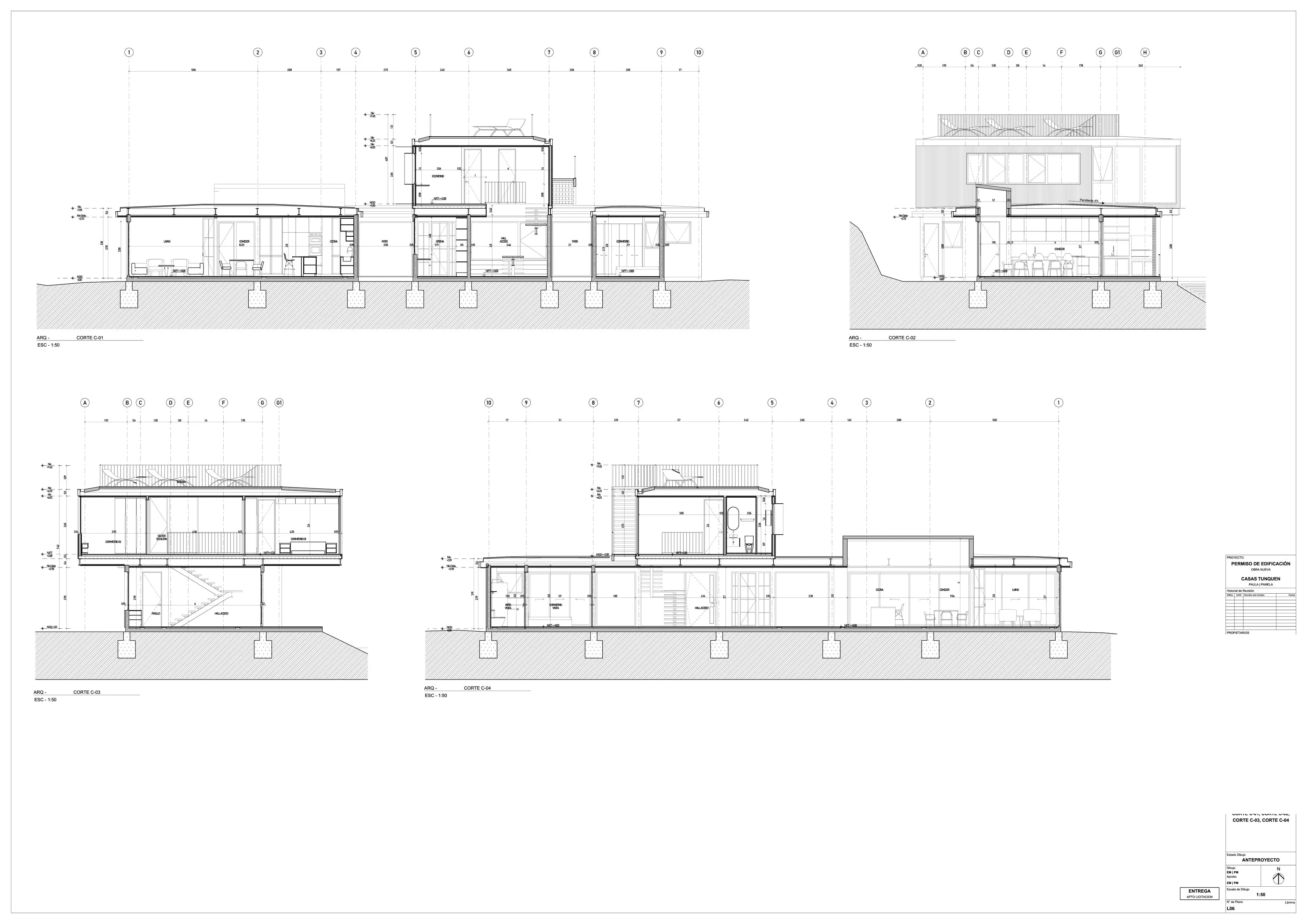 Casas Tunquén — Planimetría 4