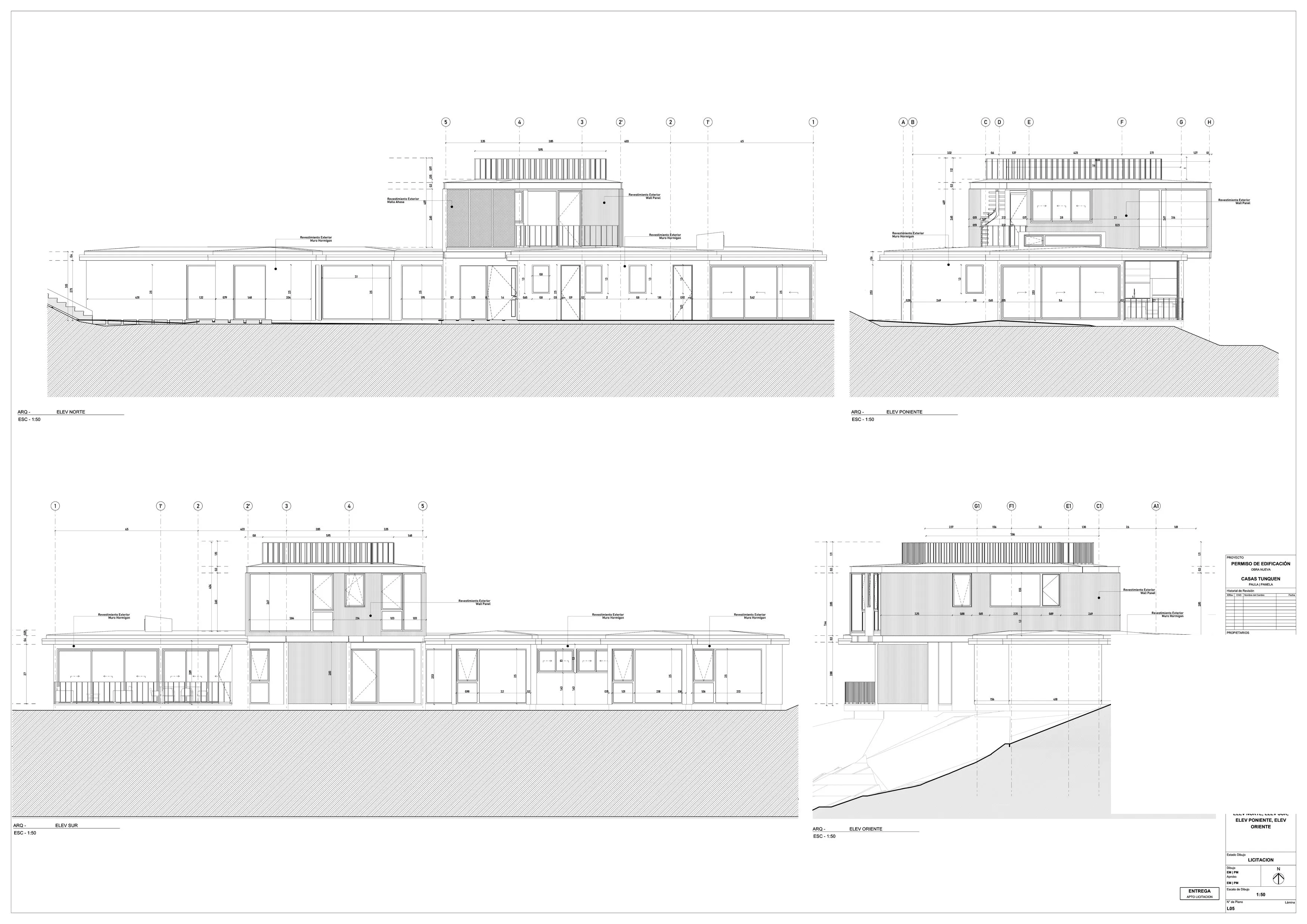 Casas Tunquén — Planimetría 7